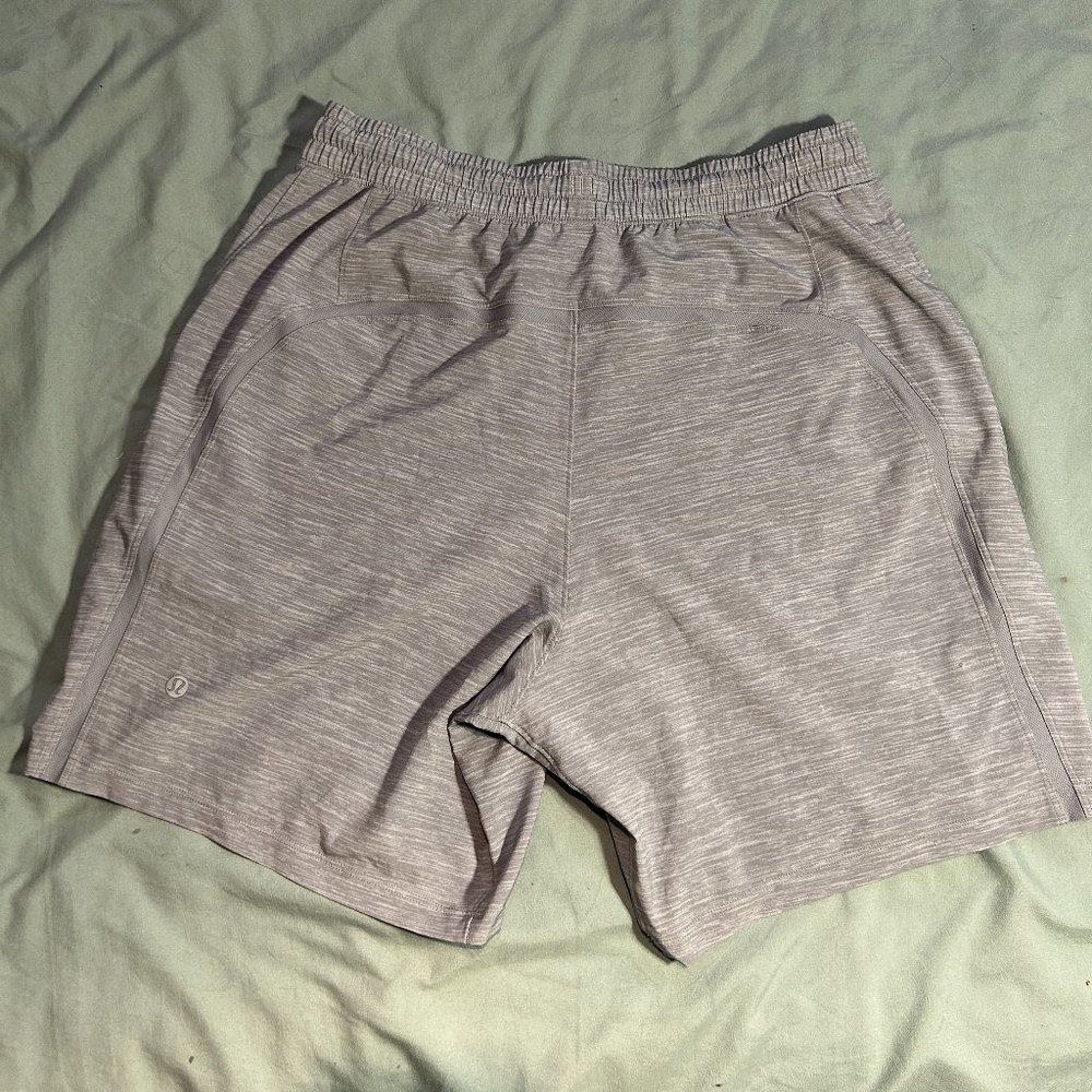 Lululemon Pacebreaker Short 6" | Men's Size M | Unlined | Heather Grey